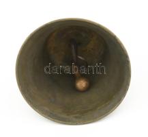 Antik harang, repedéssel, m: 11 cm