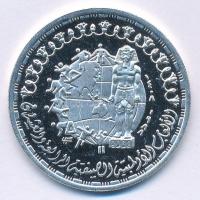 Egyiptom 1988. 5P Ag "Nyári Olimpia Szöul 1988" forgalomba nem került emlékkiadás kapszulá...