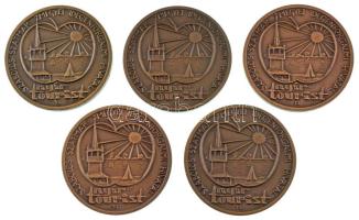 Tóth Sándor (1933-2019) DN "Szabolcs Szatmár Megyei Idegenforgalmi Hivatal" kétoldalas bro...