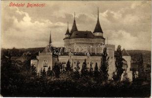 Bajmócfürdő, Bojnické kúpele (Bajmóc, Bojnice); vár. Gubits B. kiadása / castle (fl)