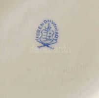 Herendi Viktória mintás bonbonier. Jelzett, hibátlan, d: 12 cm