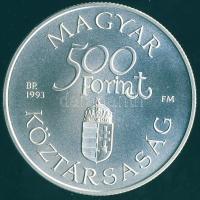 1993. 500Ft Ag "Régi dunai hajók - Árpád" T:BU