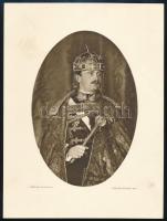 1916 IV. Károly portréja, Bp., Strelisky, 20x15 cm