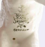 Schaubach Kunst (Wallendorf) bárány. Jelzett, hibátlan, m: 12 cm