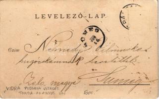 1900 Topánfalva, Topersdorf, Campeni; Vidrai vízesés 15 km-re a várostól / Cascada Vidra / waterfall...