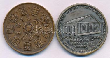 Csucs Viktória (1934-1993) 1979. "Magyar Éremgyűjtők Egyesülete 1969-1979" kétoldalas bron...