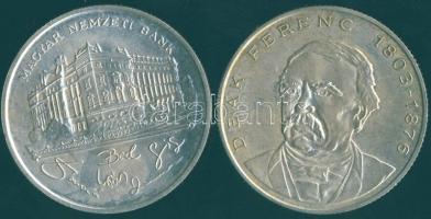 1993-94. 200Ft Ag "MNB" + "Deák" T:BU,2