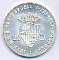 Andorra 1988. 20D Ag "XXIV. Nyári Olimpia Szöul" kapszulában T:BU
Andorra 1988. 20 Diners...