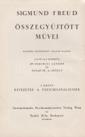 Freud, Sigmund:
Bevezetés a pszichoanalízisbe. (Huszonnyolc előadás.) Fordította Hermann Imre.
Wie...