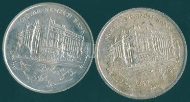 1992-93. 200Ft Ag "MNB" (2x) T:BU,2