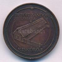 Lapis András (1942-) 1981. 10 éves a Kiskőrösi Csoport / Petőfi szülőháza bronz emlékérem (32mm) T:XF Adamo KK2