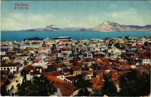 1916 Pátra, Patras; IlAtpai / general view + K.u.k. feldpostamt (EK)