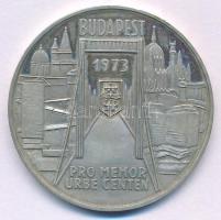 Csucs Viktória (1934-) 1973. "Pest - Buda - Óbuda - 1873 / Budapest 1973 - Pro memor urbe cente...