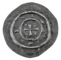 1131-1141. Denár Ag "II. Béla" (0,39g) T:UNC,AU Hungary 1131-1141. Denar Ag "Bela II&...