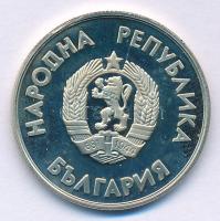 Bulgária 1987. 1L Cu-Ni "XV. Téli Olimpia Calgary" kapszulában T:PP patina, egy apró karc
...