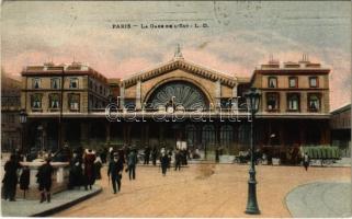 Paris, La Gare de lEst - L. D. / east railway station