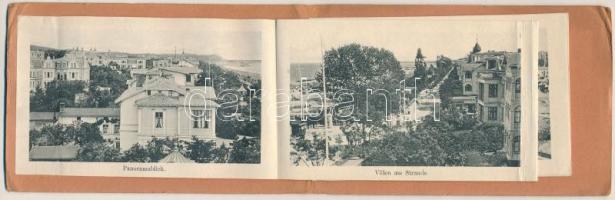 Ahlbeck, Ostseebad Ahlbeck (Heringsdorf); leporello with 12 pictures