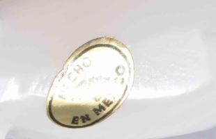 Mexikói ónix elefánt. Jelzett, hibátlan, h:8,5 cm