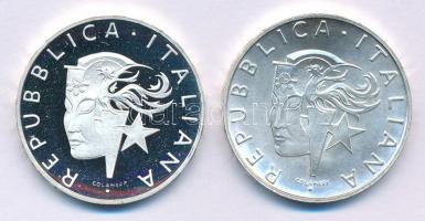 Olaszország 1988. 500L Ag "Nyári Olimpia 1988 Szöul" (2xklf) T:PP,BU folt
Italy 1988. 500...