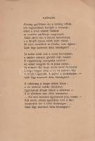 Somlyó György:
Végzetes verssorok.
Budapest, 1916. Galántai Gyula (,,Jókai" és Löbl Mór ny. r...
