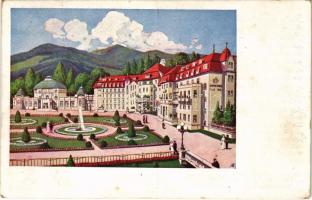 1923 Pöstyén, Piestany; Thermia Palace Hotel / szálloda (fl)