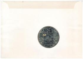 Franciaország 2002. "Albertville" kétoldalas Cu-Ni emlékérem (41mm) érmés, bélyeges boríté...