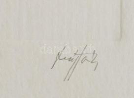 Kovács Tamás László (1964-): "Tisztelet K. Malevicsnek". Száraz, magasnyomás, akril, papír...