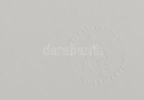 Kovács Tamás László (1964-): "Tisztelet K. Malevicsnek". Száraz, magasnyomás, akril, papír...