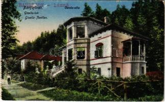 1925 Bártfafürdő, Bardejovské Kúpele, Bardiov, Bardejov; Gizella lak és pavilon, Carola Villa / villas