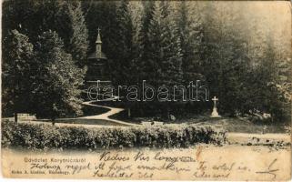 1904 Koritnyica, Korytnica; András kápolna. Kohn A. kiadása / chapel (fl)