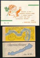 1963-1969 3 db klf bélyegfüzet (7.000)