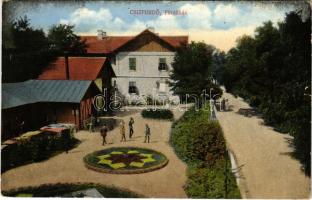 1916 Csíz, Csízfürdő, Kúpele Cíz; Fürdőház. Herskovits Mór első csizi bazár kiadása 22 sz.-1913. / spa, bathhouse (EK)