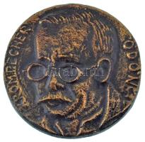 Dr. Sós András (1943-) 1970. Dr. Krompecher Ödön / Születése százéves évfordulója kétoldalas, öntött bronz emlékérem (48mm) T:AU