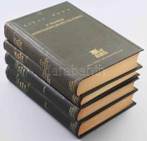 Kuncz Ödön: A magyar kereskedelmi- és váltójog. I-II-III/1. rész. I. rész. 1. fele: A kereskedő vállalata. 1937. 3., bővített és átdolgozott kiadás.;  I. rész. 2. fele: Kereskedelmi társaság. 1937. 3., bővített és átdolgozott kiadás.;  II. rész. A kereskedelmi ügyletek. (A biztosítás és fuvarozás kivételével.); Váltó és csekk. 1929. 2., bővített és átdolgozott kiadás.  III. rész. 1. fele: A biztosítás. 1933. 2., bővített és átdolgozott kiadás.;    Bp., 1937-1929-1933, Grill Károly, (Győr, Győr Hírlap - Bp., Viktória-ny.), XII+319 p.; VI+2+520 p.; X (helyesen XI)+1+633 p.; VIII+485+3 p. Nem találtuk nyomát annak, hogy a III. rész 2. fele megjelent volna. Kiadói aranyozott egészvászon-kötések, kissé kopott borítókkal.