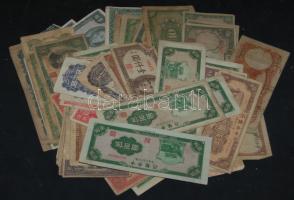 Régi kínai bankjegyek 100 db T:vegyes