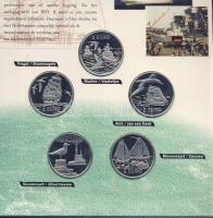 Hollandia 1997. 2€ 5klf db "Vitorlázás" szettben T:BU