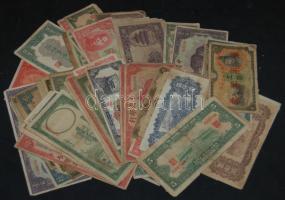 Régi kínai bankjegyek 100 db T:vegyes