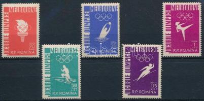 1956 Nyári Olimpiai Játékok, Melbourne sor Mi 1598-1602