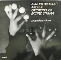 Arnold Dreyblatt And The Orchestra Of Excited Strings - Propellers In Love. Vinyl LP, Album, Künstlerhaus Bethanien ST 09, Berlin, 1986, cover photo Lugosi Lugo László, Inlettel, NM