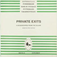 Szemző Tibor - Private Exits - 8 Soundscapes From The Island. Vinyl, LP, Album, Hungaropop, LP 012-25977-89, 1989 VG+.