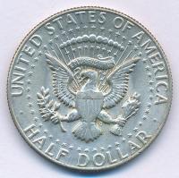 Amerikai Egyesült Államok 1969D 1/2$ Ag "Kennedy" T:AU,XF patina USA 1969D 1/2 Dollar Ag &...