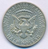 Amerikai Egyesült Államok 1967. 1/2$ Ag "Kennedy" T:AU patina USA 1967. 1/2 Dollar Ag &quo...