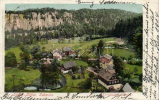 Bohemian Switzerland, Ceské Svycarsko; Kirnitzsch Schänke