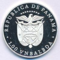 Panama 1988. 1B Ag "Nyári Olimpia 1988 Szöul - Vívók" forgalomba nem került fantázia emlék...