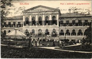 1912 Szliács, Sliac; Pest szálloda a gyógyteremmel / hotel, spa