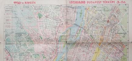 Budapest közlekedési térképe Stoits György ,,Merre menjek" sorozatából. [Mértéke 1: 25,000] (19...