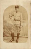 Első világháborús katona tőrrel. photo (fl)