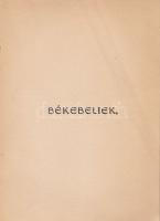 Kozma György:
Katonaláda. Csajághi Szőke Pál rajzaival. (Dedikált.)
Szolnok, 1927. Varga József mű...