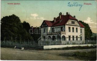 1910 Pöstyén, Piestany, Pistyan; Isabella pavilon / villa (EK)