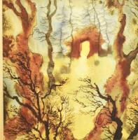 Hrubín - Trnka: The Enchanted Forest. Prága, 1954, Artia. Egészoldalas, színes illusztrációkkal. Ang...